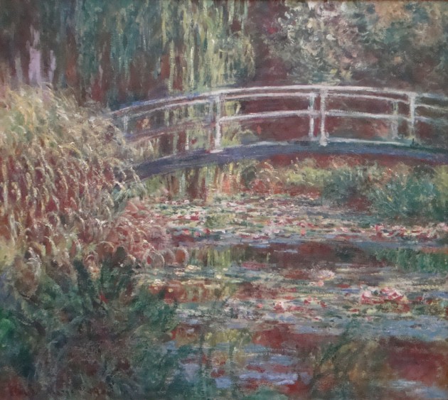 Ponte sobre Lago das Ninfeias, Claude Monet, 1899 (Musée D'Orsay)