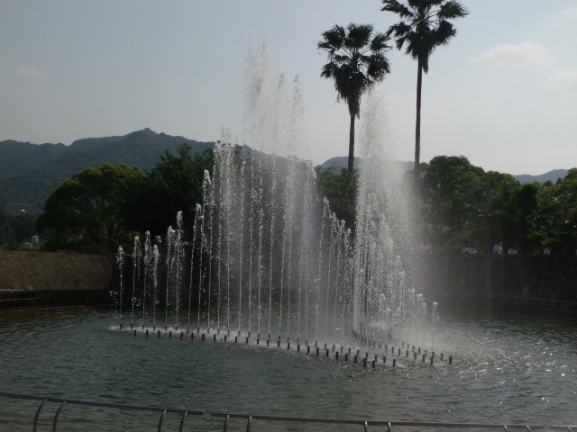 Escultura Musical em Parque da Paz em Nagasaki. Foto: Dulce Moraes
